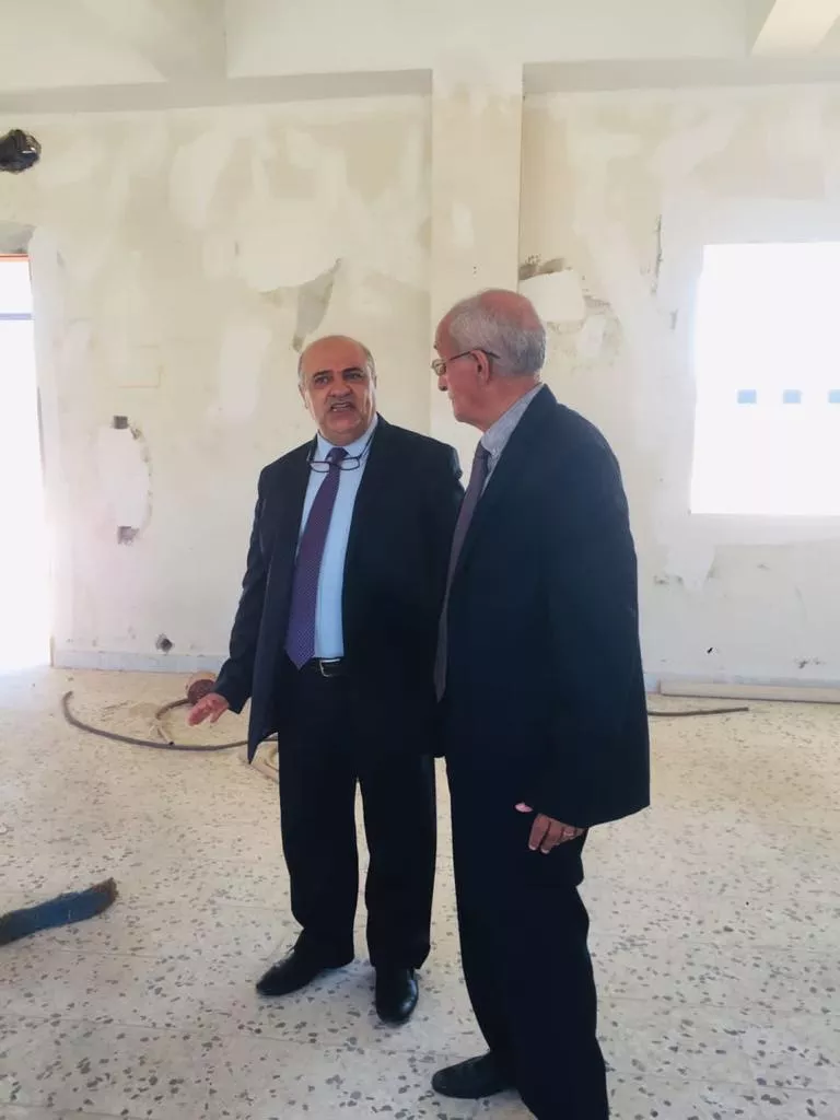 زيارة رئيس الاكاديمية الليبية للدراسات العليا لمقر فرع الاكاديمية ببنغازي