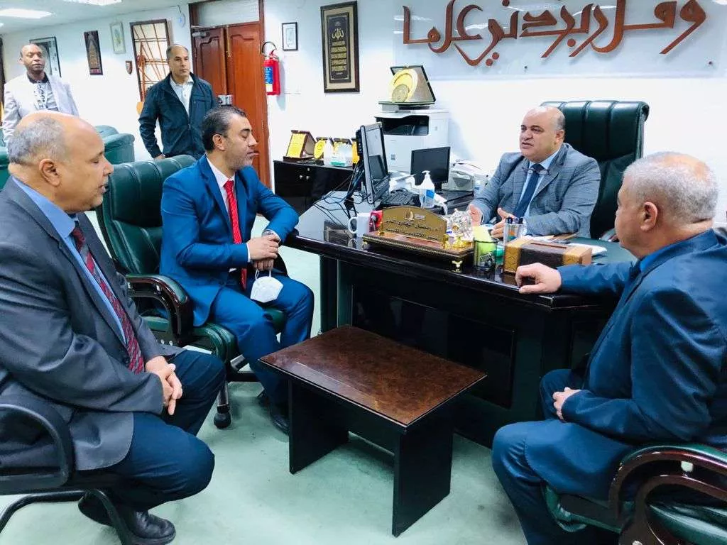 مدير الصندوق الضمان الاجتماعي طرابلس يزور الأكاديمية الليبية