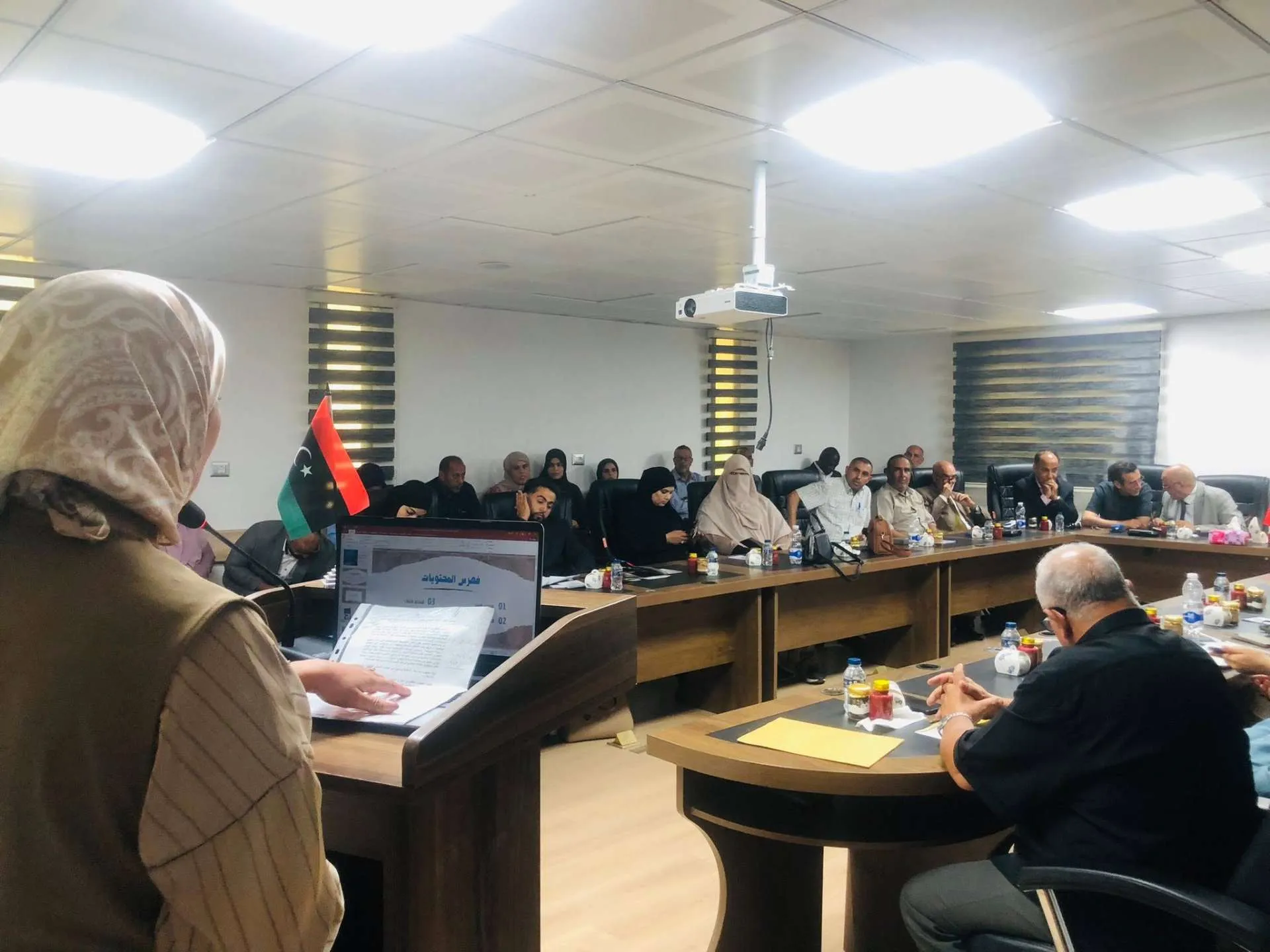 الأكاديمية الليبية تنظم ورشة علمية حول تسوية المنازعات الدولية في العصر الرقمي  جنزور 24 يونيو 2026