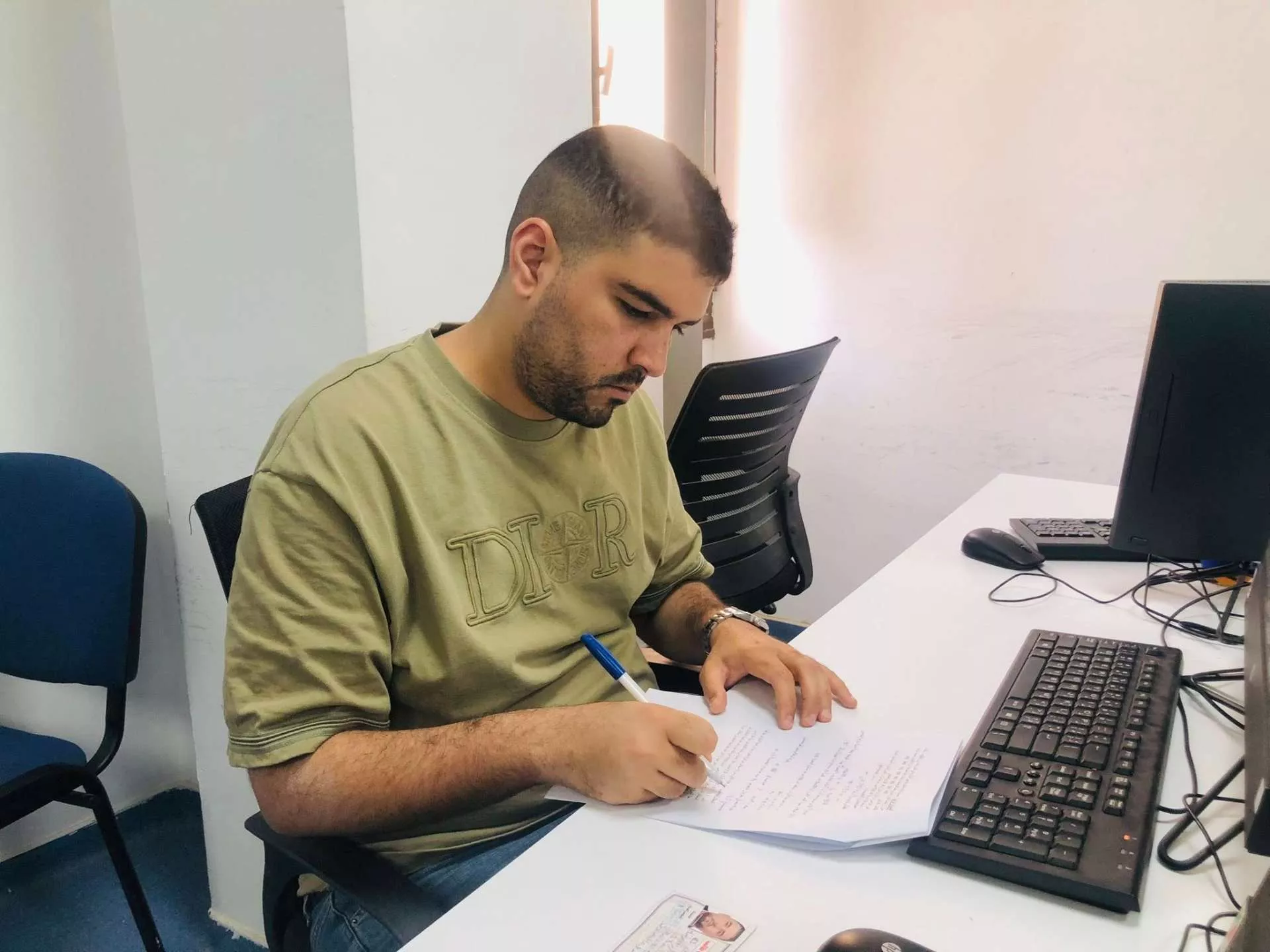 انطلاق فعاليات امتحانات النهائية لطلبة الاجازة العليا (الماجستير ) (مدرسة العلوم الادارية و المالية)