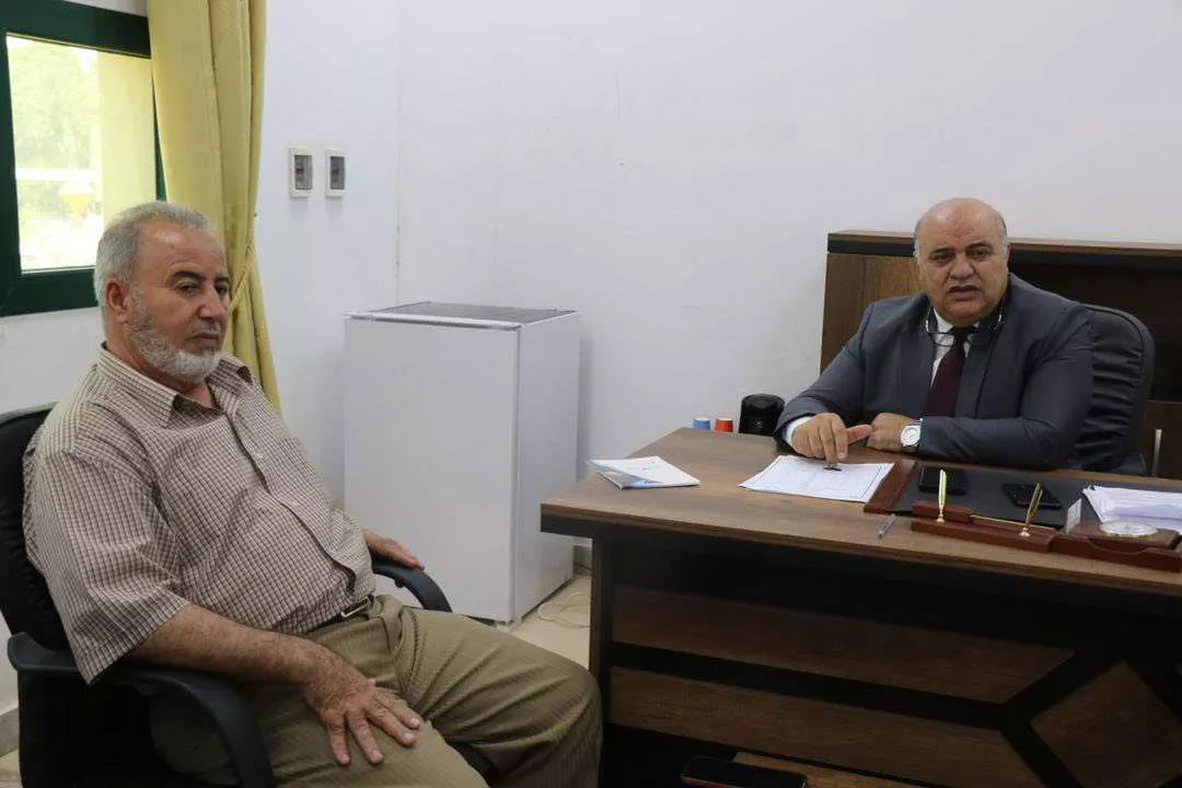 زيارة رئيس الأكاديمية الليبية للمكتبة المركزية