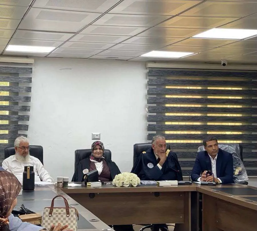 مدرسة العلوم الاساسية  تُجيز رسالة ماجستير المعنونه بــ