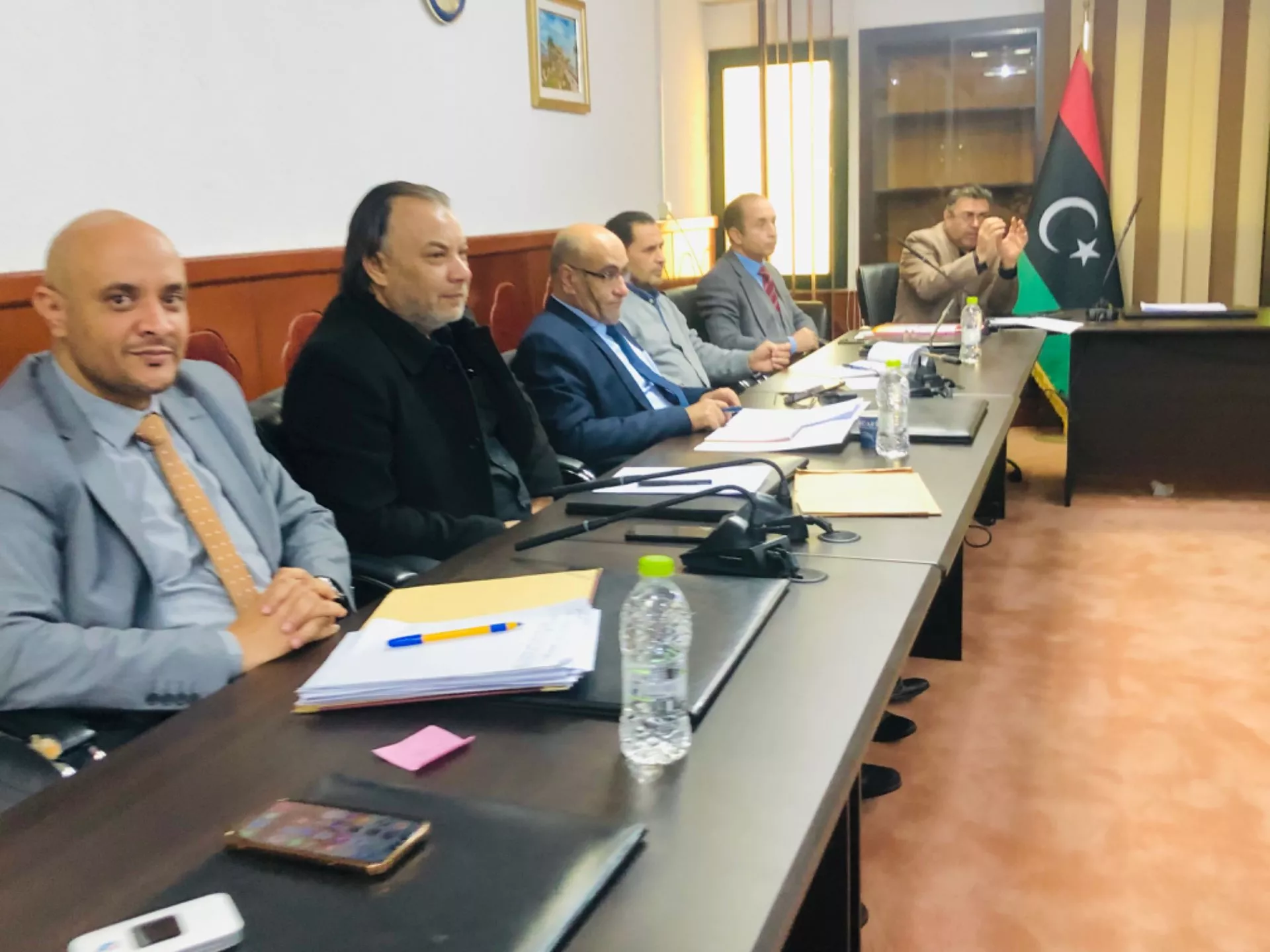 الاجتماع السادس للجنة المشتركة بين الاكاديمية الليبية والشركة الليبية للمشاركة مع القطاع الخاص (ppp)