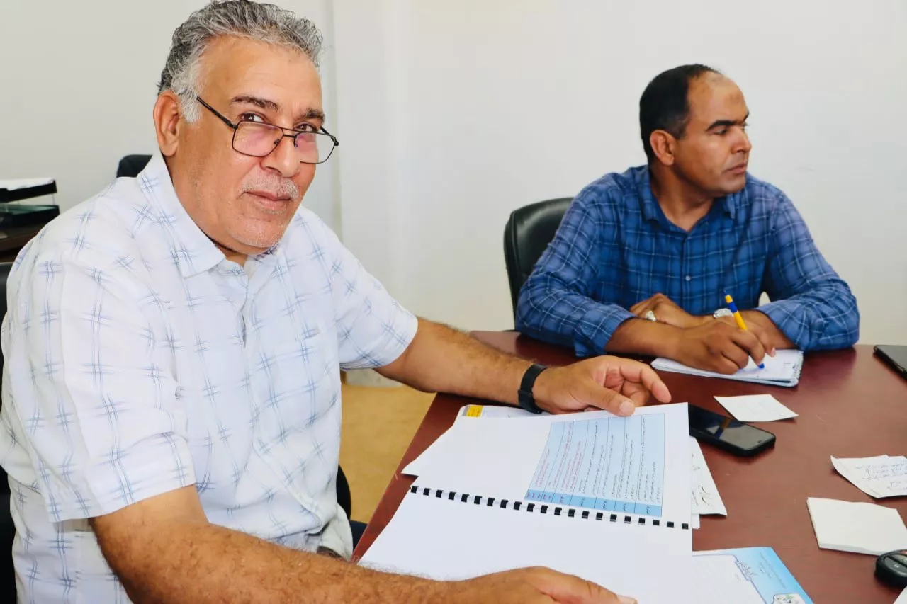 الاجتماع الدوري لمكتب الجوده و تقييم الأداء بالأكاديمية الليبية .