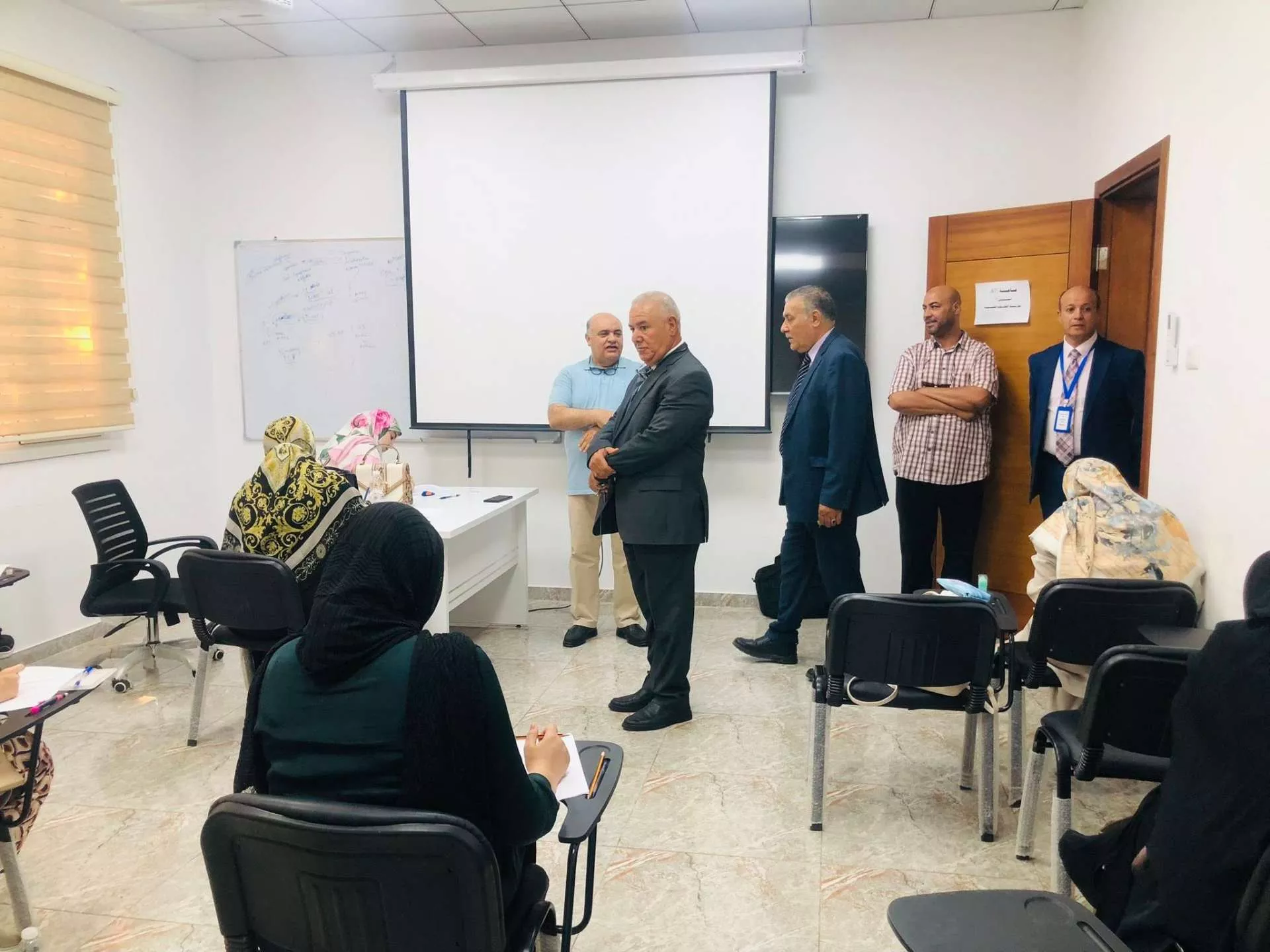انطلاق فعاليات امتحانات النهائية لطلبة الاجازة العليا (الماجستير ) (مدرسة العلوم الطبية )
