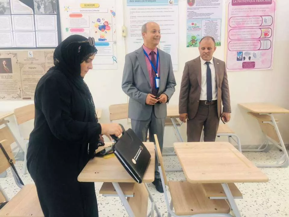 استمرار فعاليات اليوم الثالث للامتحانات النهائية لطلبة الاجازة العليا (الماجستير )