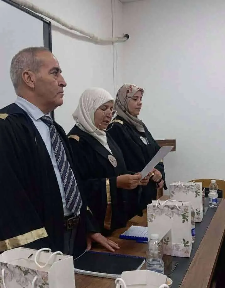 مدرسة الإعلام و الفنون تُجيز رسالة ماجستير المعنونه بــ