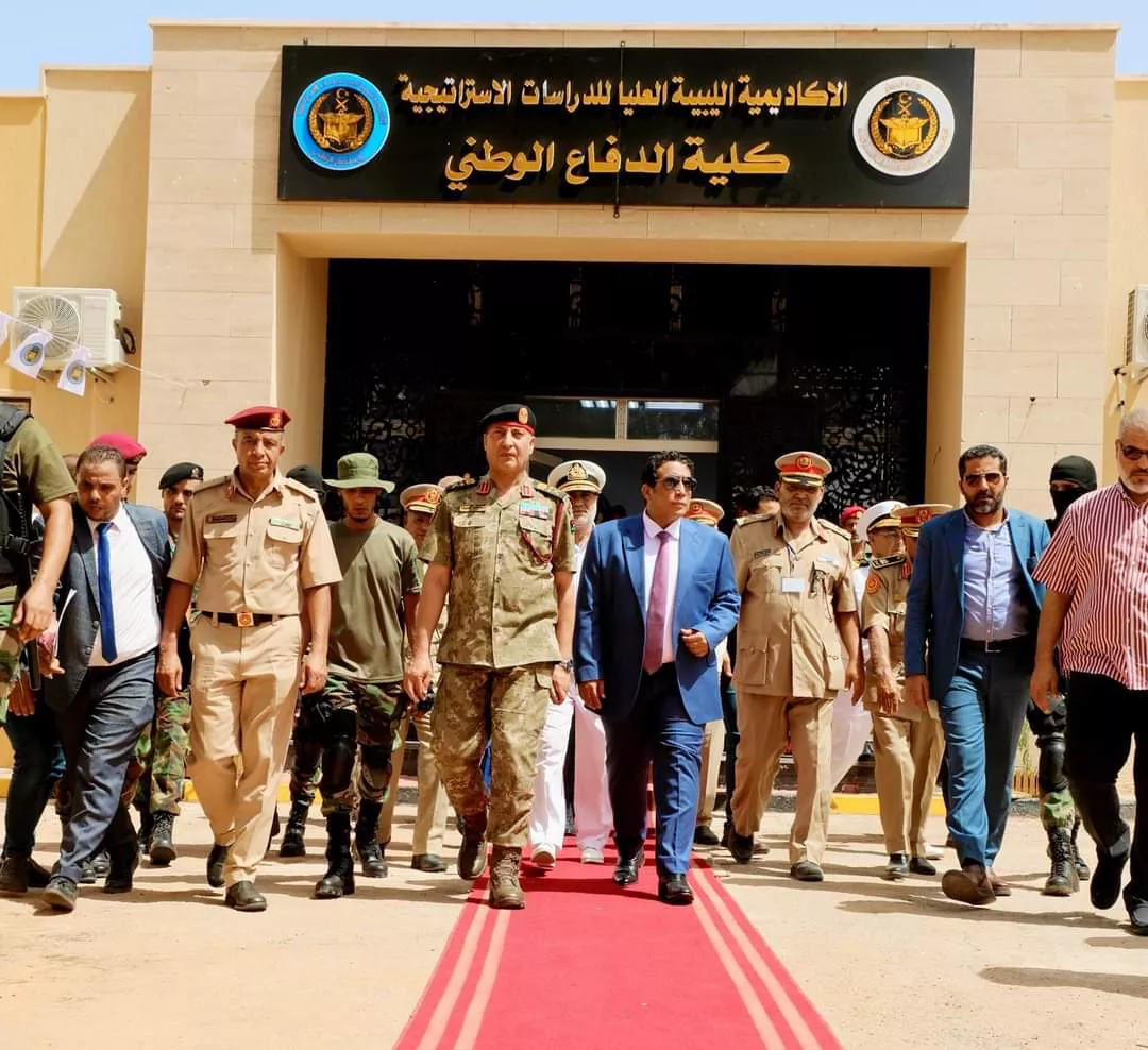 مشاركة رئيس الاكاديمية الليبية للدراسات العليا بجنزور حفل افتتاح الاكاديمية الليبية العليا للدراسات الاستراتيجية.