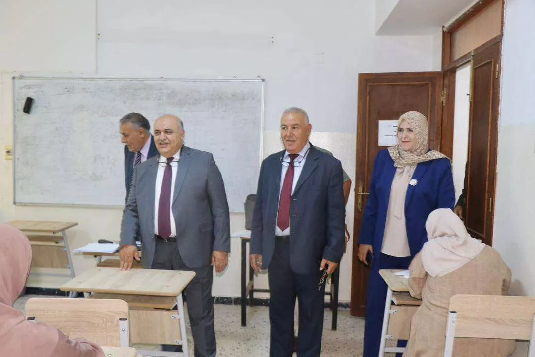 استمرار فعاليات اليوم الرابع للامتحانات النهائية لطلبة الاجازة العليا (الماجستير ) مدرستي العلوم التطبيقية و الهندسية و مدرسة العلوم الأساسية