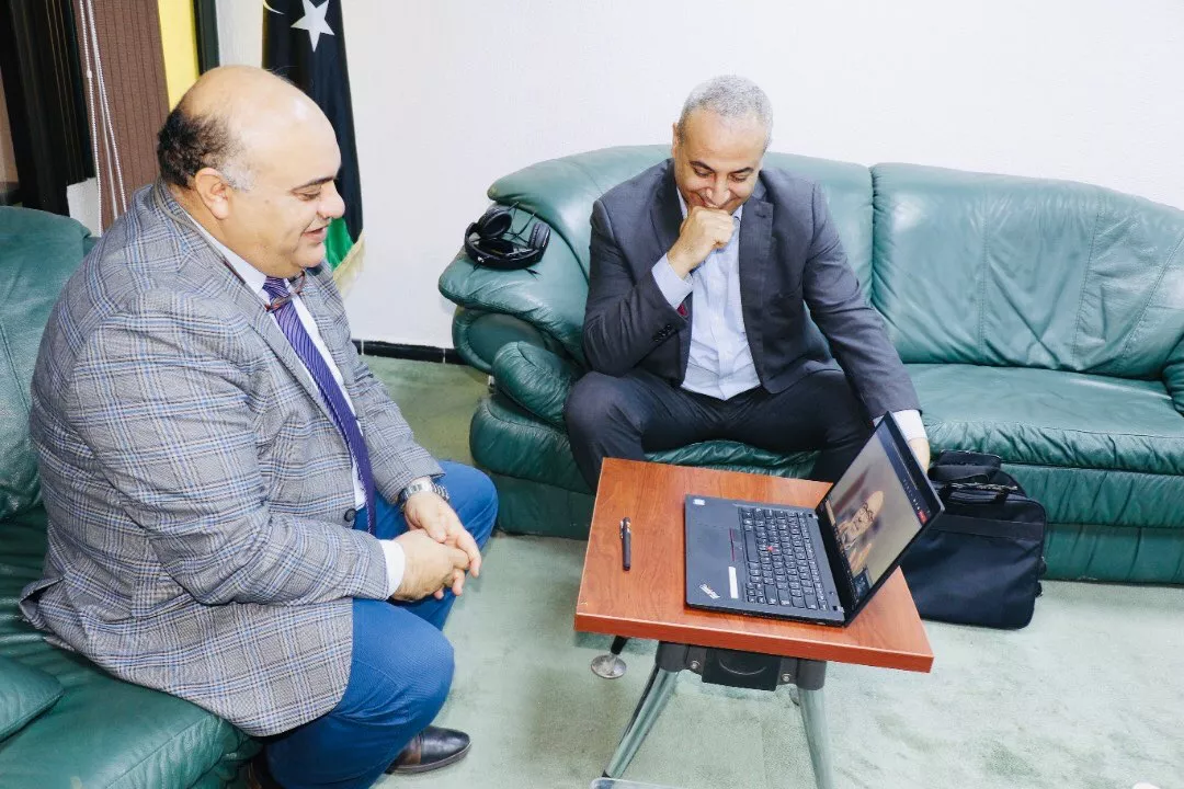 الاكاديمية الليبية للدراسات العليا و جامعة (University of Southampton) بصدد التوقيع على اتفاقية تعاون مشترك.