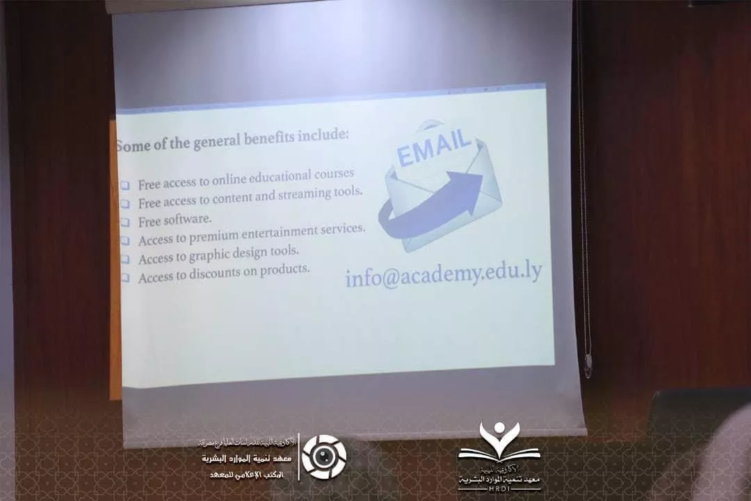 #متابعات فرع الأكاديمية_الليبية_فرع_مصراتة ورشة عمل بعنوان: مرتكزات منهجية في كتابة ونشر الورقات العلمية