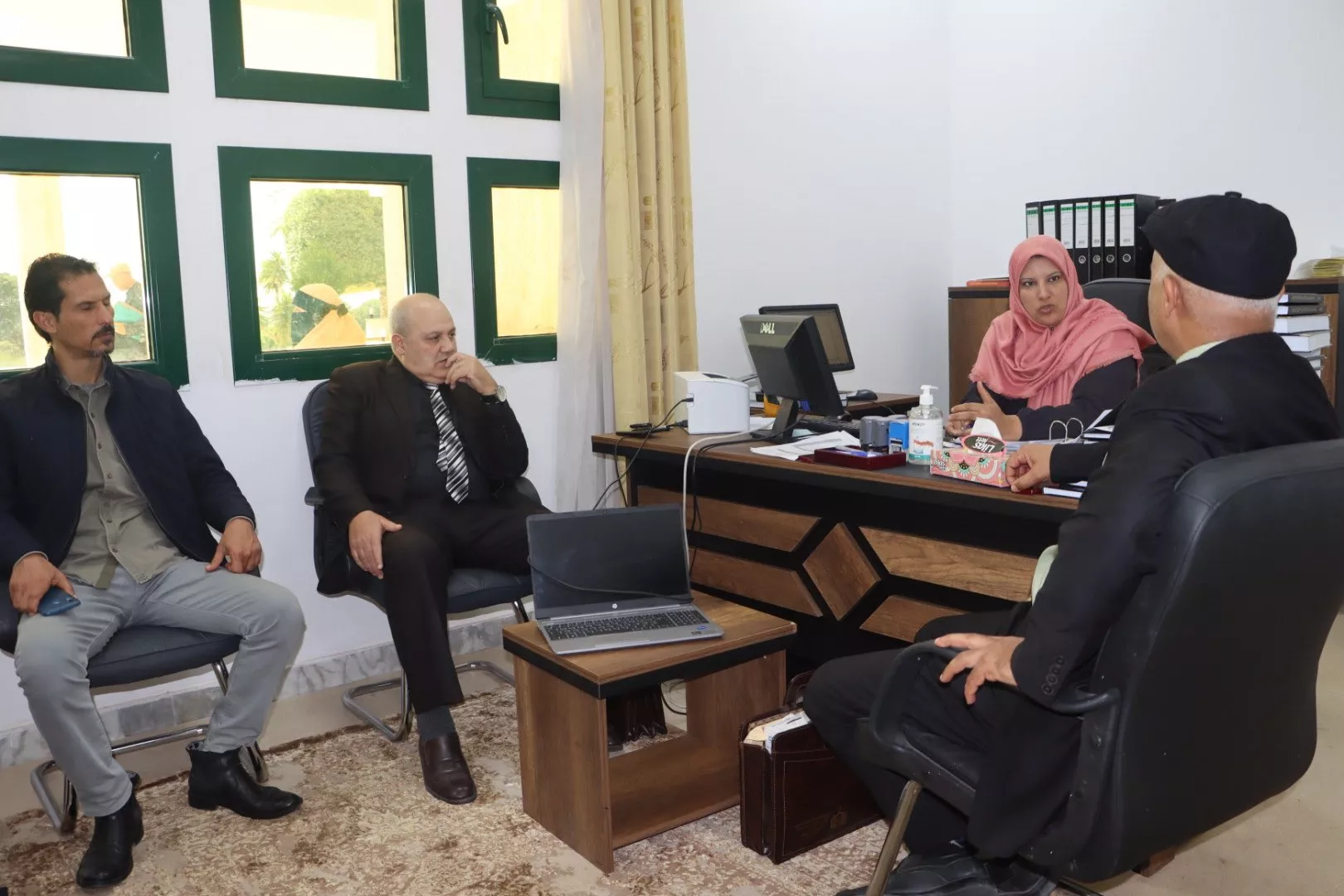 لجنة أملاك وزارة التعليم العالي والبحث العلمي اختتمت أعمال الحصر بالاكاديمية الليبية للدراسات العليا.