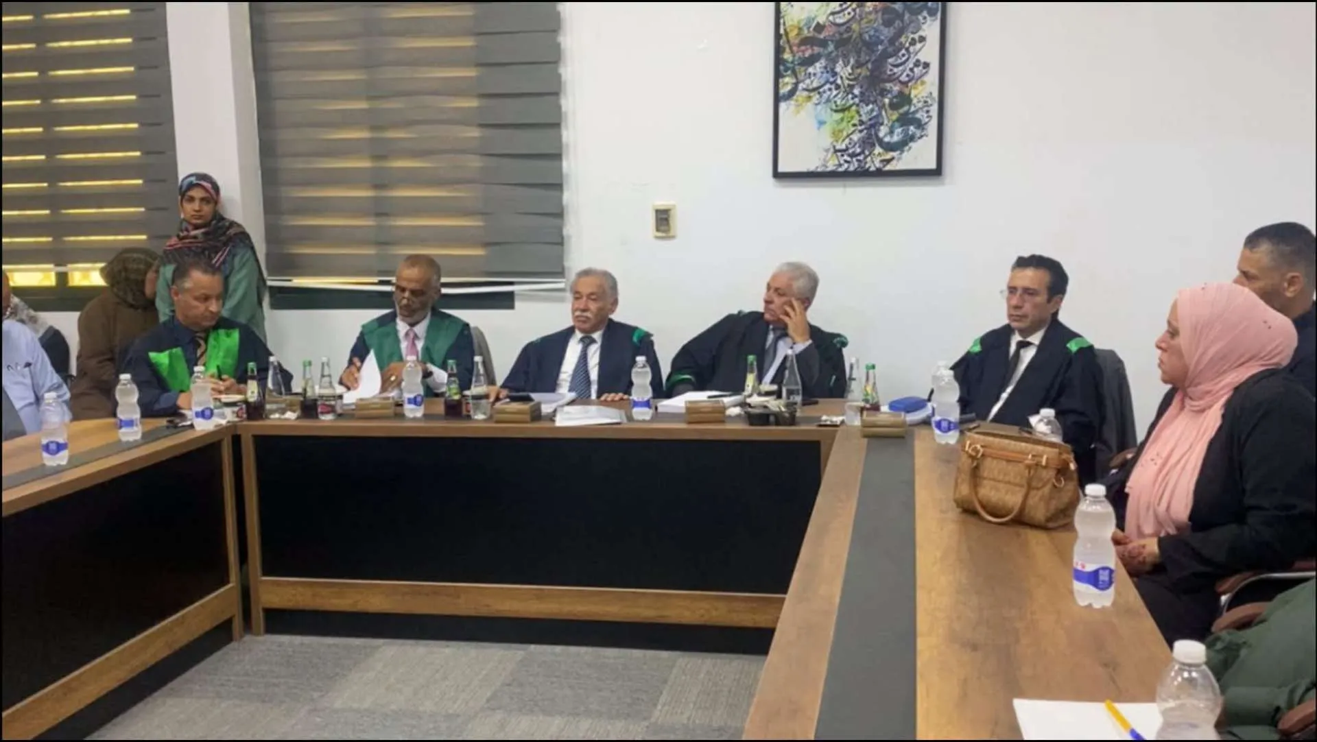 مدرسة الدراسات الاستراتيجية والدولية تجيز أطروحة دكتوراه المعنونه: بــ ( دور الدبلوماسية الليبية في دعم التحول الديمقراطي 2015-2024 )