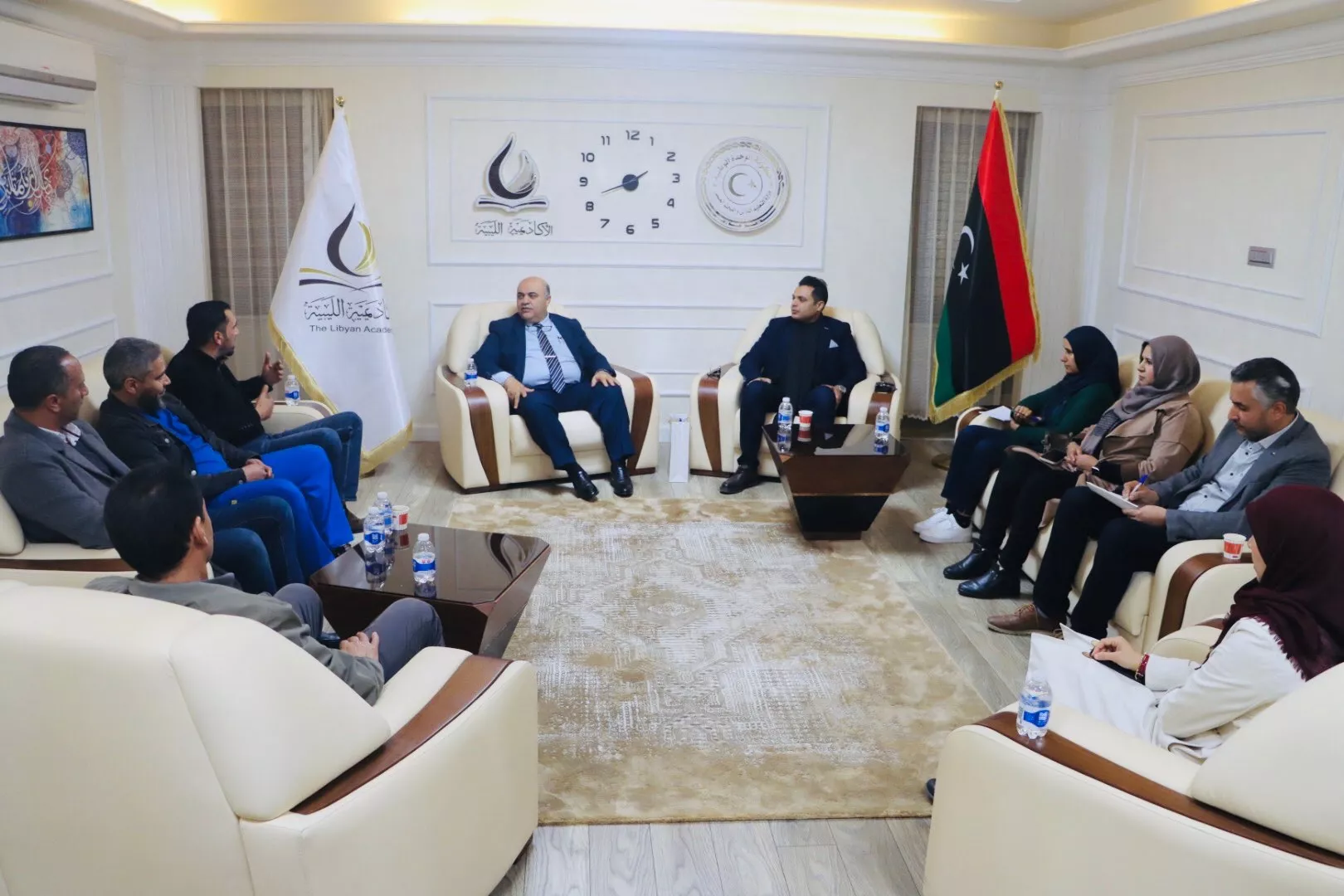 الأكاديمية الليبية في صدد توقيع مذكرة تفاهم مع المركز العام للمعاقين