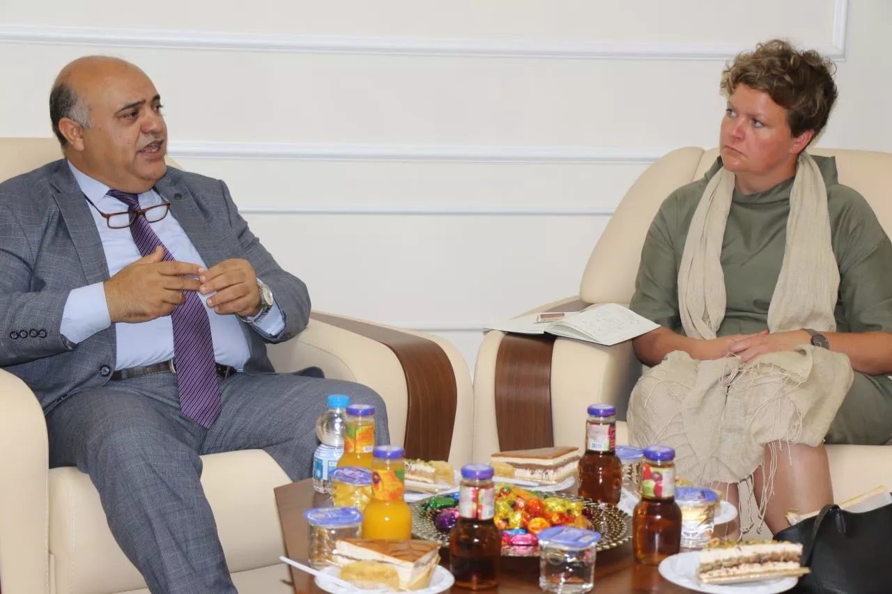 رئيس الأكاديمية الليبية يستقبل نائبة سفير ألمانيا لدى ليبيا
